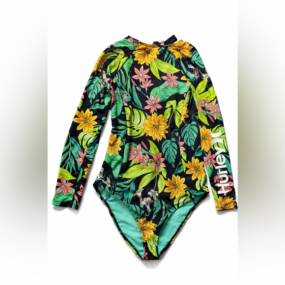Hurley Other - Hurley Tropical Surf Suit One Piece Size Small Like New